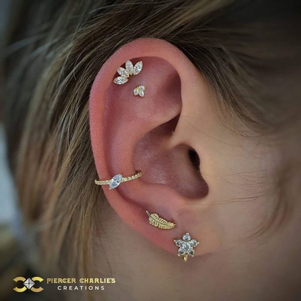 Stunning combination of Yellow Gold Jewellery